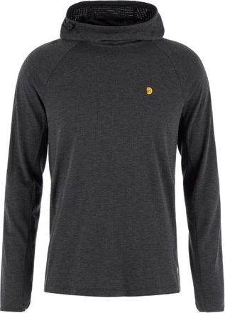 Fj&auml;llr&auml;ven Bergtagen Midlayer Hoodie Merinoshirt f&uuml;r Herren | schwarz