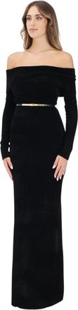 Elisabetta Franchi Mujer, Vestidos, Negro, Talla: M