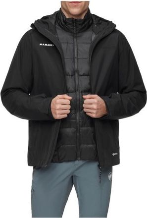 Mammut Treeline 3 in 1 Hardshell Hooded Jacket Doppeljacke für Herren | schwarz