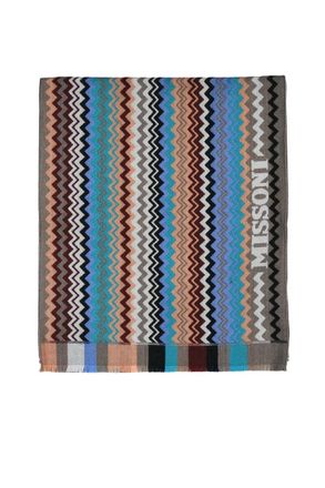 Missoni Grey Wool Scarf