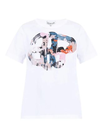 Munthe Prato T-shirt - women - Organic Cotton - 34 - White