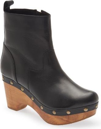 Cordani Zabina Bootie in Black Leather at Nordstrom, Size 11