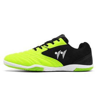 Generic Unisex Comfortable Soccer Shoes - Indoor Anti-Slip Training Football Boots - Professional Competition Soccer Cleats (Fluorescent Green,6.5)