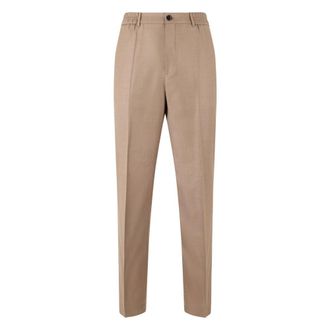 Slowear Slowear, Broeken, Heren, Beige, M, Wol, Kostuumbroek