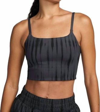 Nike One Convertible Light-Support Sports Bra In Anthracite