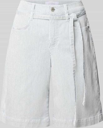 Angels Bermudas mit Bindeg&uuml;rtel Modell Lia City in Blau, Gr&ouml;&szlig;e 34