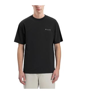 Olaf Hussein Schattig Sneeuwpop Gezicht Grafisch T-Shirt - Heren - Tops - Zwart - Maat: S