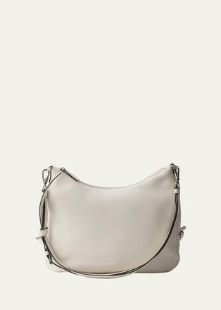 Prada Fold Large Leather Shoulder Bag