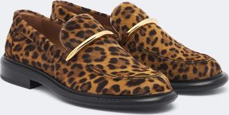 Givenchy Mocasines Pinch de pelo estampados