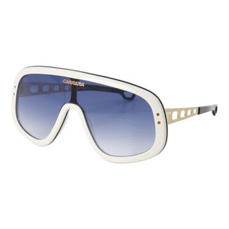 Carrera Sunglasses, unisex, White, Size: ONE SIZE Flaglab 17 Oversized Shield Sunglasses