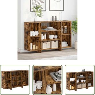 vidaXL vidaXL Credenza moderna - Credenza Rovere Fumo 120x30x75 cm in Truciolato