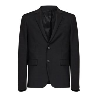 Fendi Kostuums, Heren, Zwart, M, Wol, Kid Mohair Blazer