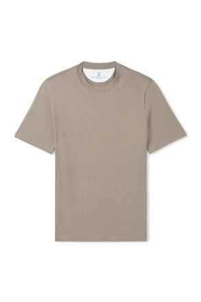 Brunello Cucinelli Cotton-Jersey T-Shirt