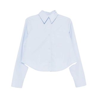 Sportmax Sportmax, Shirts, female, Blue, Size: 2XS PRE Shirt