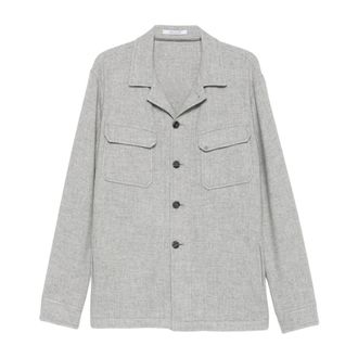 Tagliatore Heren, Jassen, Grijs, Maat: XL Wol