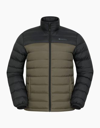 Mountain Warehouse Mens Mountain Warehouse Mens Vista Padded Jacket - Green - Size: 46/Regular