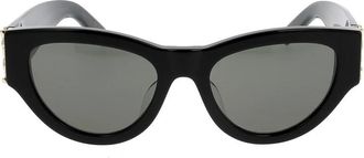 Saint Laurent Klassieke Zwarte Zonnebril - Dames - Zonnebrillen - Zwart - ONE Size - Accessoires