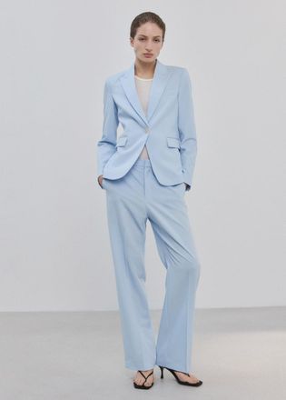 Mango Blazer completo avvitato blu - Donna - 36 - MANGO