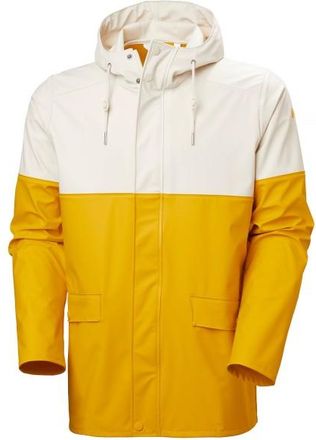 Helly Hansen Moss Block Coat Regenjacke f&uuml;r Herren | gelb
