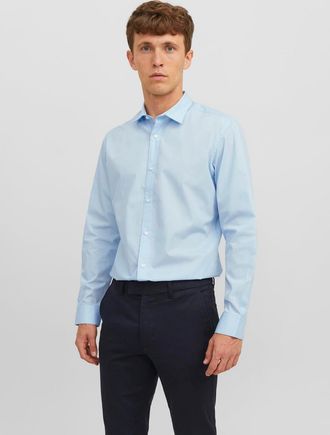 Jack & Jones Langarmhemd »JJJOE SHIRT LS PLAIN«