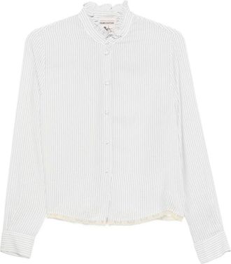 Semicouture Mujer, Blusas y Camisas, Blanco, Talla: XL
