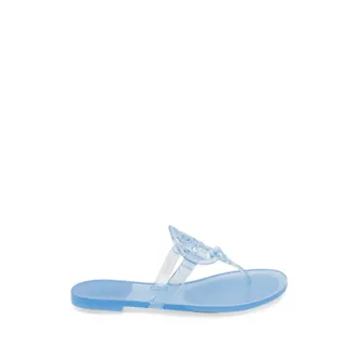 Tory Burch Miller Thong Sandal - female - Tory Burch - Flip Flops - Blue - 7 UK - Shoes