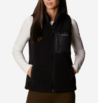 Columbia West Bend Vest In Black