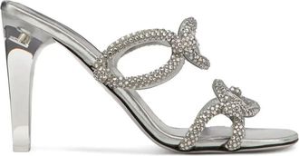 Valentino Garavani 100Mm Chain 1967 Sandals