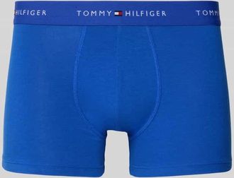 Tommy Hilfiger Trunks aus Baumwoll-Mix im 3er-Pack in Royal, Gr&ouml;&szlig;e XXL