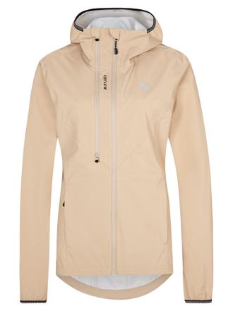 Ziener Regenjacke ZIENER NARELA, Damen, Gr. 40, beige (hellbeige), Obermaterial: 100% Polyester, Jacken Regenjacke