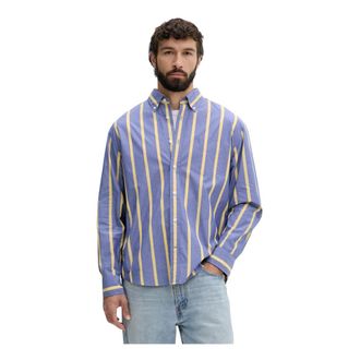GANT Hombre, Camisas, Azul, Talla: M