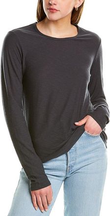 James Perse Crew Neck Long Sleeve T-Shirt