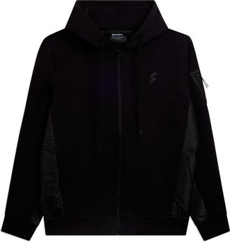 Freddy Felpa full zip uomo con inserti tecnici