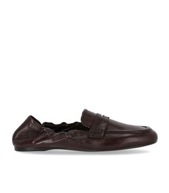 Guglielmo Rotta MOCASSINO SATIN MARRONE GUGLIELMO ROTTA