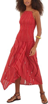 Vix Vix Raspberry Belle Midi Dress
