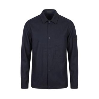 Stone Island Light Jassen - Heren - Zomerjassen - Blauw - M - Jassen