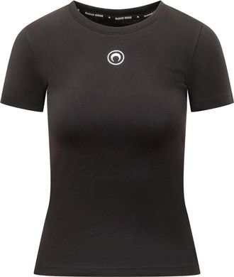 Marine Serre T-Shirt Marine Serre Cotton Logo