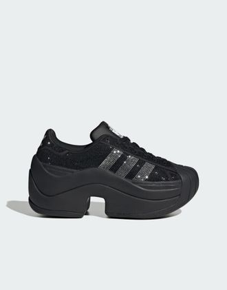 adidas Originals Superstar Bold - Scarpe nero core/argento/bianco