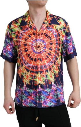 Dolce & Gabbana Heren, Overhemden, Veelkleurig, Maat: M Zijde