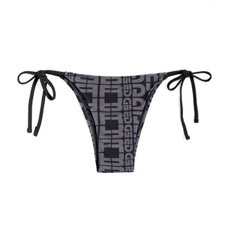Freddy Slip bikini con logo all over e chiusura a laccetti