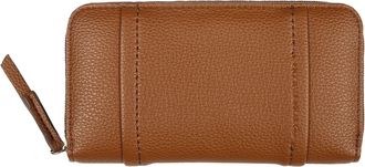 Tom Tailor Geldb&ouml;rse TOM TAILOR Beca, Damen, braun (cognac), Polyurethan, clean, gepflegt, unifarben, Basic, Kleinlederwaren Geldb&ouml;rse, aus hochwertigem Kunstled