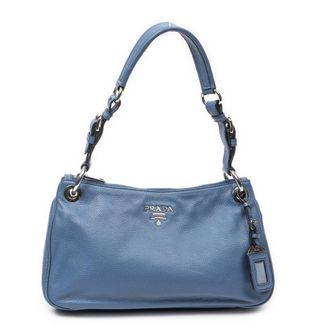 Prada Buckle Zip Hobo schoudertas