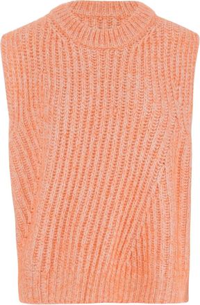 SA SU PHI Maglione smanicato girocollo - Arancione