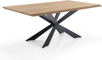 Oresteluchetta Oresteluchetta - Mesa Superior Efecto Madera Con Acabado De Fresno Cm Al.76 X P.100 X L.200