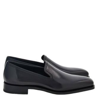 Ferragamo Dorio Leather Slip-On Loafers, Size 9 E