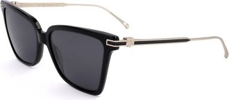 Ferragamo Grey Butterfly Ladies Sunglasses SF2036S 001 56
