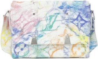 Louis Vuitton Pre-owned Monogram Pastel Colors Trunk Messenger Shoulder Bag - Dames - Vintage Schoudertas - Veelkleurig - ONE Size - Vintage