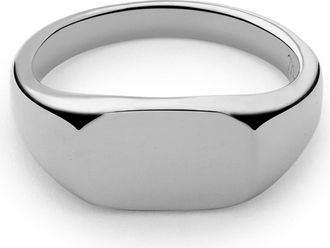 Miansai Arden Ring in Sterling Silver/Polished at Nordstrom, Size 11