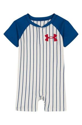 Under Armour Baseball Romper in Varsity Blue/white at Nordstrom, Size 9-12M
