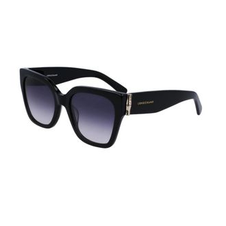 Longchamp Lo732S 001 Sunglasses - female - Longchamp - Sunglasses - Black - 55 MM - Accessories